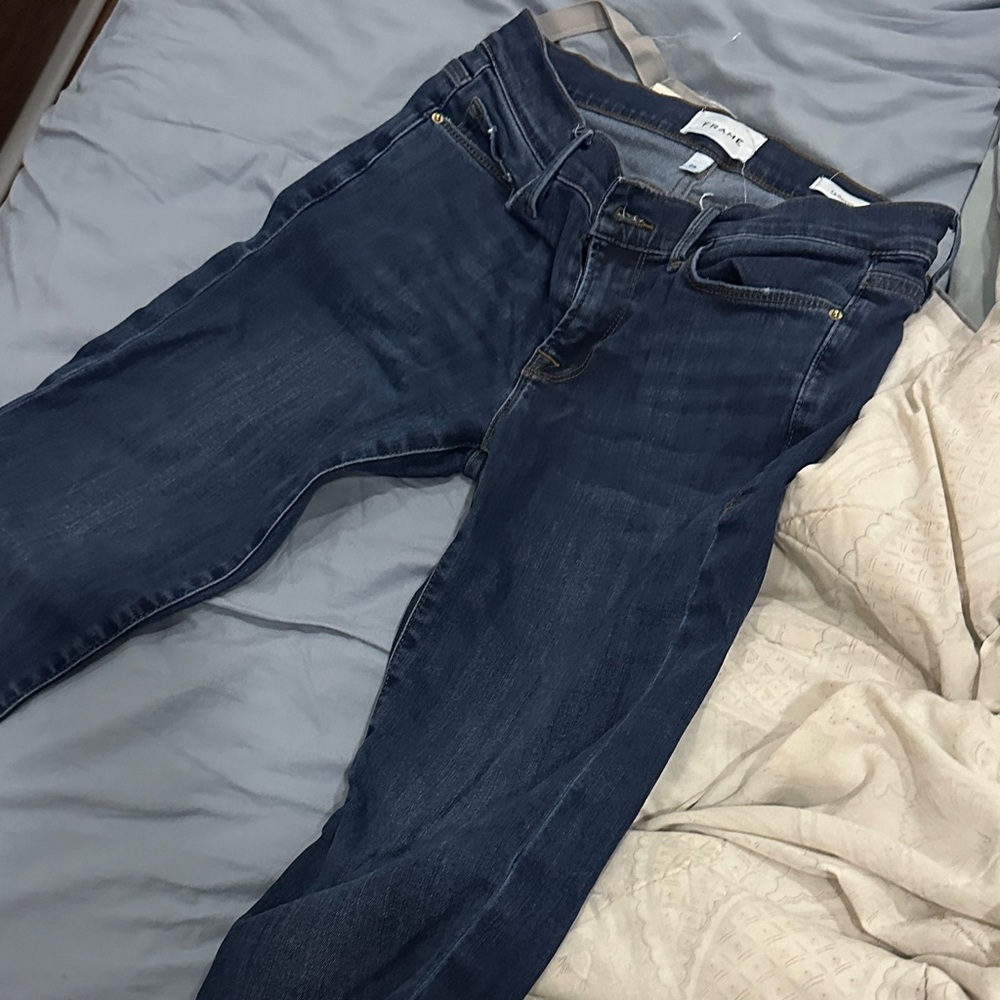 Frame Denim Classic Indigo Jeans